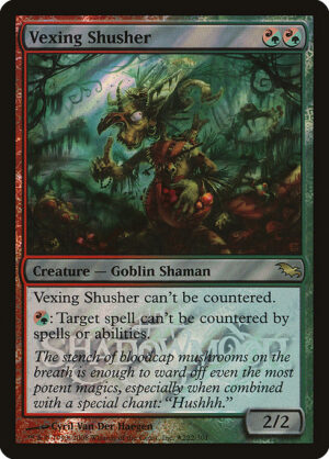 Vexing Shusher - Foil<br /><span class="collector-number">Collector No. 222★</span>