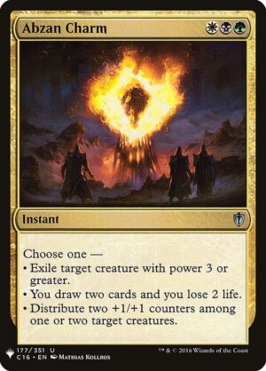 Abzan Charm<br /><span class="collector-number">Collector No. C16-177</span>