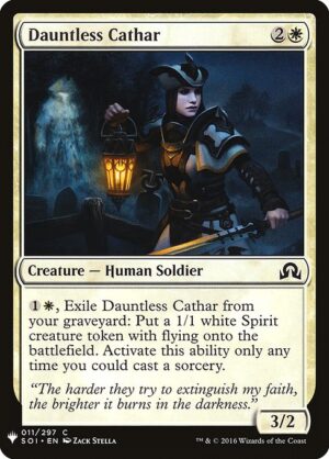 Dauntless Cathar<br /><span class="collector-number">Collector No. SOI-11</span>