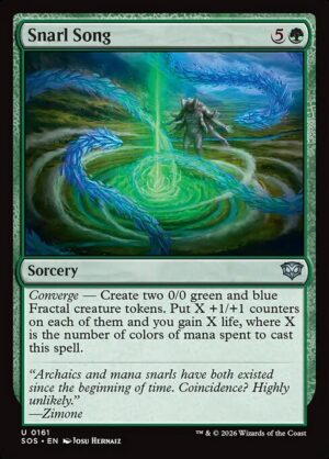 Snarl Song - Foil<br /><span class="collector-number">Collector No. 161</span>