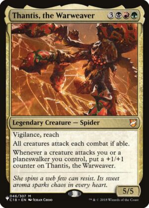 Thantis, the Warweaver<br /><span class="collector-number">Collector No. C18-46</span>