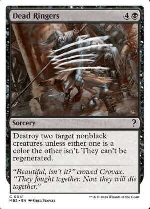 Dead Ringers<br /><span class="collector-number">Collector No. 41</span>