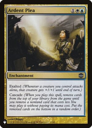 Ardent Plea<br /><span class="collector-number">Collector No. ARB-1</span>