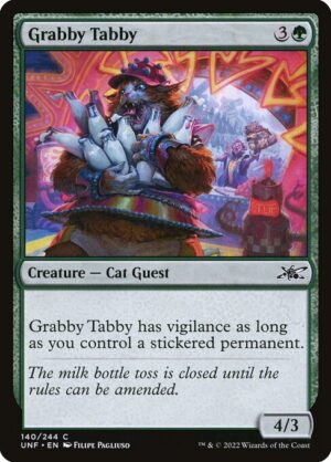Grabby Tabby<br /><span class="collector-number">Collector No. 140</span>