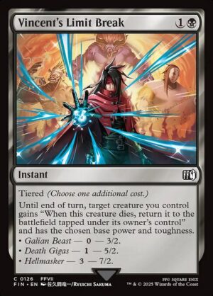 Vincent's Limit Break - Foil<br /><span class="collector-number">Collector No. 126</span>