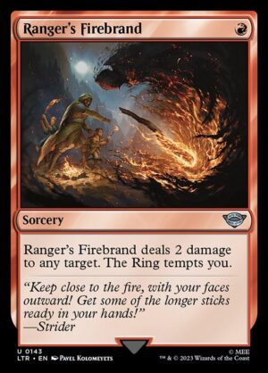 Ranger's Firebrand - Foil<br /><span class="collector-number">Collector No. 143</span>