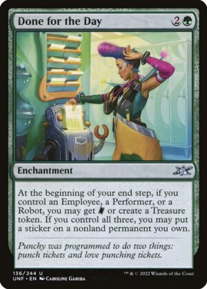 Done for the Day<br /><span class="collector-number">Collector No. 136</span>