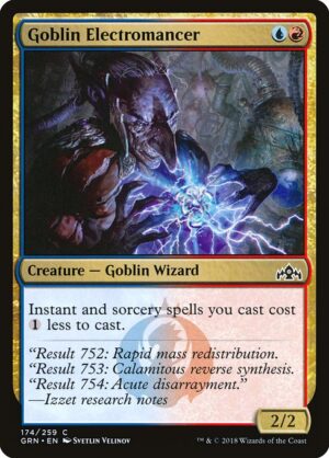 Goblin Electromancer - Foil<br /><span class="collector-number">Collector No. 174</span>