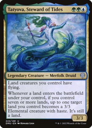 Tatyova, Steward of Tides - Foil<br /><span class="collector-number">Collector No. 222</span>