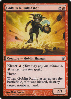 Goblin Ruinblaster<br /><span class="collector-number">Collector No. 127</span>