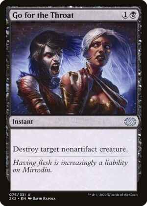 Go for the Throat - Foil<br /><span class="collector-number">Collector No. 76</span>