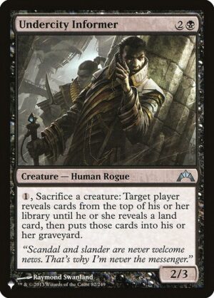 Undercity Informer<br /><span class="collector-number">Collector No. GTC-82</span>