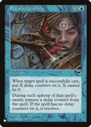 Ertai's Meddling<br /><span class="collector-number">Collector No. TMP-61</span>