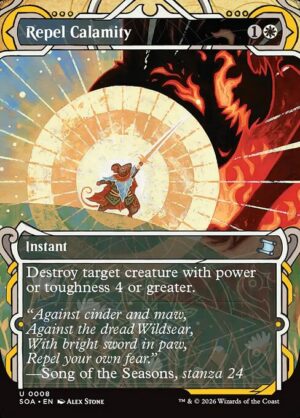 Repel Calamity<br /><span class="collector-number">Collector No. 8</span>