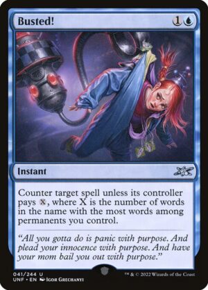 Busted!<br /><span class="collector-number">Collector No. 41</span>