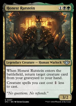 Honest Rutstein - Foil<br /><span class="collector-number">Collector No. 207</span>