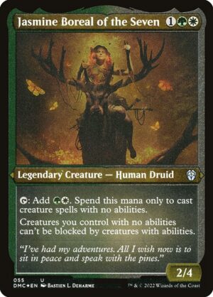 Jasmine Boreal of the Seven - Etched<br /><span class="collector-number">Collector No. 55</span>
