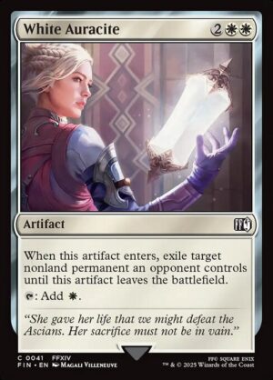 White Auracite - Foil<br /><span class="collector-number">Collector No. 41</span>