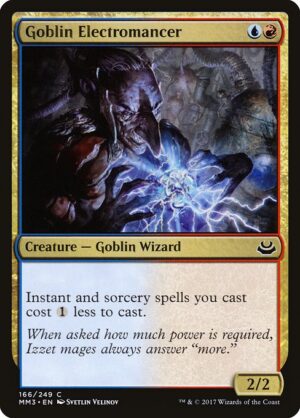 Goblin Electromancer - Foil<br /><span class="collector-number">Collector No. 166</span>