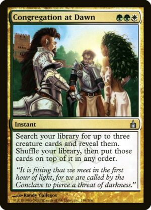 Congregation at Dawn<br /><span class="collector-number">Collector No. 198</span>