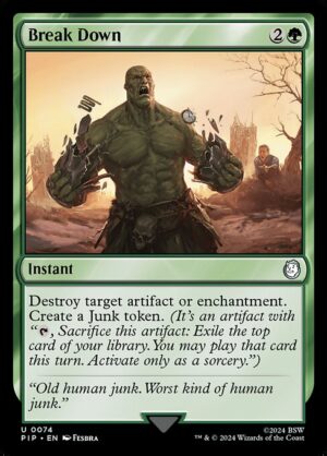 Break Down - Foil<br /><span class="collector-number">Collector No. 74</span>