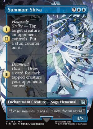 Summon: Shiva - Foil<br /><span class="collector-number">Collector No. 362</span>