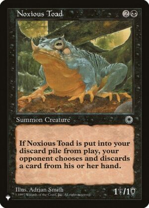 Noxious Toad<br /><span class="collector-number">Collector No. POR-104</span>