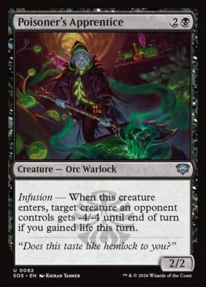 Poisoner's Apprentice - Foil<br /><span class="collector-number">Collector No. 92</span>
