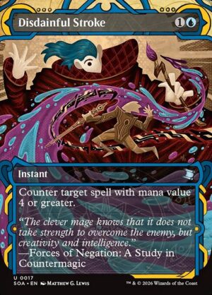 Disdainful Stroke - Foil<br /><span class="collector-number">Collector No. 17</span>