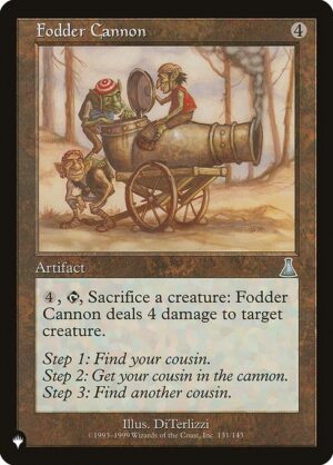 Fodder Cannon<br /><span class="collector-number">Collector No. UDS-131</span>