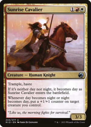 Sunrise Cavalier - Foil<br /><span class="collector-number">Collector No. 244</span>