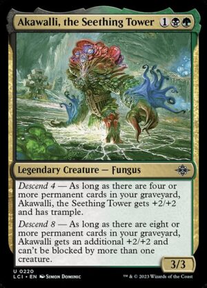 Akawalli, the Seething Tower - Foil<br /><span class="collector-number">Collector No. 220</span>
