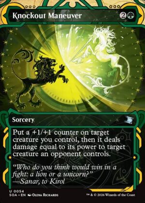 Knockout Maneuver - Foil<br /><span class="collector-number">Collector No. 54</span>