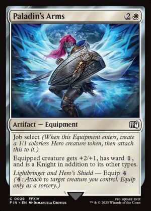 Paladin's Arms - Foil<br /><span class="collector-number">Collector No. 28</span>