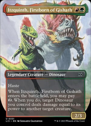Itzquinth, Firstborn of Gishath - Foil<br /><span class="collector-number">Collector No. 331</span>