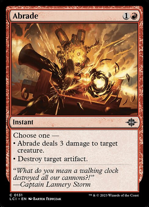 Abrade<br /><span class="collector-number">Collector No. 131</span>