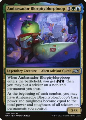 Ambassador Blorpityblorpboop<br /><span class="collector-number">Collector No. 161</span>