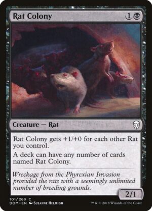 Rat Colony<br /><span class="collector-number">Collector No. 101</span>