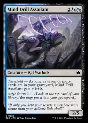 Mind Drill Assailant - Foil<br /><span class="collector-number">Collector No. 225</span>