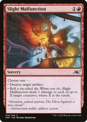 Slight Malfunction<br /><span class="collector-number">Collector No. 123</span>