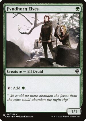Fyndhorn Elves<br /><span class="collector-number">Collector No. CMR-228</span>