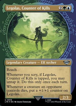 Legolas, Counter of Kills Surge - Foil<br /><span class="collector-number">Collector No. 816</span>
