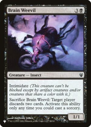 Brain Weevil<br /><span class="collector-number">Collector No. DDJ-58</span>