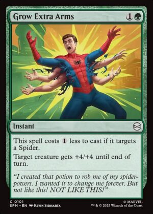 Grow Extra Arms<br /><span class="collector-number">Collector No. 101</span>