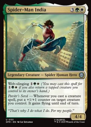 Spider-Man India<br /><span class="collector-number">Collector No. 151</span>
