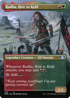 Radha, Heir to Keld<br /><span class="collector-number">Collector No. 446</span>