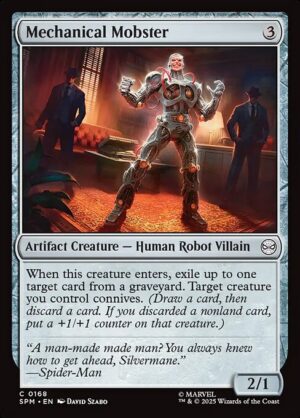 Mechanical Mobster<br /><span class="collector-number">Collector No. 168</span>
