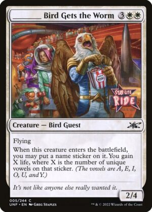 _____ Bird Gets the Worm<br /><span class="collector-number">Collector No. 5</span>