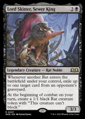 Lord Skitter, Sewer King<br /><span class="collector-number">Collector No. 97</span>