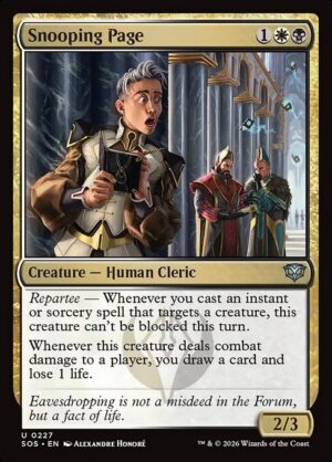 Snooping Page - Foil<br /><span class="collector-number">Collector No. 227</span>